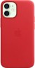 Чехол (клип-кейс) Apple для Apple iPhone 12 mini Leather Case with MagSafe красный (MHK73ZE/A)