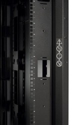 Шкаф коммутационный APC AR3150 напольный 1991мм 750мм 1070мм 4 бок.пан. черный