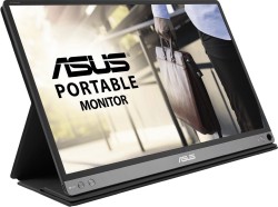 Монитор Asus 15.6" Portable MB16AMT черный IPS LED 16:9 M/M матовая 250cd 178гр/178гр 1920x1080 USB Touch