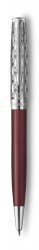 Ручка шариковая Parker Sonnet Premium K537 (2119783) Metal Red CT M черные чернила подар.кор.