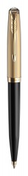 Ручка шариковая Parker 51 Premium (2123513) Black GT M черные чернила подар.кор.