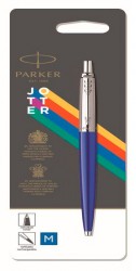Ручка шариковая Parker Jotter Color (2076052) голубой M синие чернила блистер