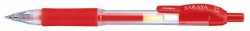 Ручка гелевая Zebra SARASA (JJ3-R) авт. 0.5мм резин. манжета красный