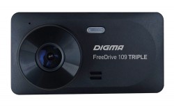 Видеорегистратор Digma FreeDrive 109 TRIPLE черный 1Mpix 1080x1920 1080p 150гр. JL5601