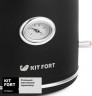 Чайник электрический Kitfort КТ-663-2 1.7л. 2200Вт черный (корпус: металл)