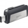 Флеш Диск Sandisk 16Gb Ultra Dual SDDDC2-016G-G46 USB3.0 серый/узор