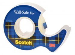 Клейкая лента 3M Scotch Wall-Safe 7100136397 шир.19мм дл.16.5м невидимая на мини-диспенсере