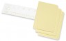 Блокнот Moleskine CAHIER JOURNAL CH011M23 Pocket 90x140мм обложка картон 64стр. линейка нежно-желтый (3шт)