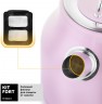 Чайник электрический Kitfort КТ-663-3 1.7л. 2200Вт розовый (корпус: металл)