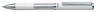 Ручка шариковая Zebra SLIDE (BP115-W-BL) авт. телескопич.корпус белый синие чернила коробка подарочная