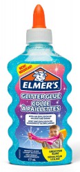 Клей-гель Elmers 2077252 блестки голубые прозрачный