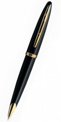 Ручка перьевая Waterman Carene (S0700300) Black GT F перо золото 18K подар.кор.