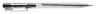 Ручка шариковая Silwerhof CLICK (026201-01) авт. 0.7мм прозрачный черные чернила коробка картонная