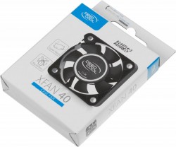 Вентилятор Deepcool XFAN 40 40x40x10mm 3-pin 4-pin (Molex)24dB Ret