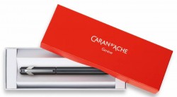Ручка перьевая Carandache Office 849 Classic (840.009) Matte Black M перо сталь нержавеющая подар.кор.