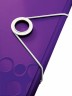 Папка на резинке Leitz WOW 45890062 A4 полипропилен фиолетовый вмест.:200лист.