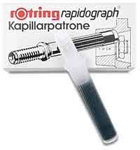 Рапидограф Rotring 1903238 0.3мм съемный пишущий узел/сменный картридж