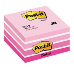 Куб 3M Post-it 2028-P розовый 76*76мм 450л 