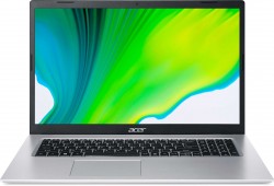 Ноутбук Acer Aspire 5 A517-52-51DR Core i5 1135G7/8Gb/SSD256Gb/Intel Iris Xe graphics/17.3"/IPS/FHD (1920x1080)/Windows 10 Professional/silver/WiFi/BT/Cam/3220mAh