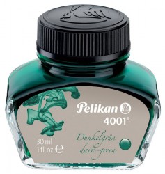 Флакон с чернилами Pelikan INK 4001 78 (PL300056) темно-зеленые чернила 30мл для ручек перьевых