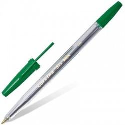 Ручка шариковая Corvina 51 CLASSIC (40163/04) 1мм прозрачный зеленые чернила