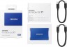 Накопитель SSD Samsung USB-C 500Gb MU-PC500H/WW T7 1.8" синий
