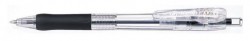Ручка шариковая Zebra TAPLI CLIP EXTRA (BNS5-BK) авт. 0.5мм резин. манжета удлиненный стержень черный