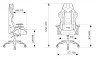 Кресло игровое Zombie VIKING 4 AERO Edition черный искусст.кожа/ткань с подголов. крестовина пластик