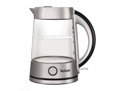 Чайник электрический Tefal KI760D30 1.7л. 2400Вт серебристый (корпус: стекло)