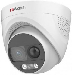 Камера видеонаблюдения Hikvision HiWatch DS-T213X 2.8-2.8мм HD-CVI HD-TVI цветная корп.:белый
