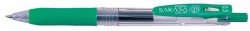 Ручка гелевая Zebra SARASA CLIP (JJ15-G) авт. 0.5мм резин. манжета зеленый