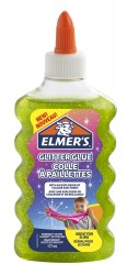 Клей-гель Elmers 2107068 блестки зеленые прозрачный