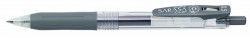 Ручка гелевая Zebra SARASA CLIP (JJ15-GR) авт. 0.5мм резин. манжета серый