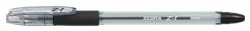 Ручка шариковая Zebra Z-1 (BP074-BK) 0.7мм резин. манжета черный