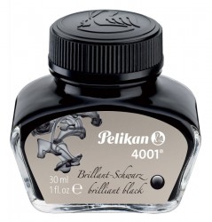 Флакон с чернилами Pelikan INK 4001 78 (PL301051) Brilliant Black чернила черный чернила 30мл для ручек перьевых