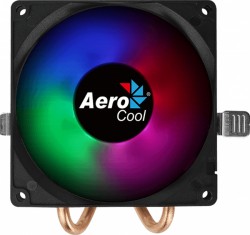 Устройство охлаждения(кулер) Aerocool Air Frost 2 Soc-FM2+/AM2+/AM3+/AM4/1150/1151/1155/2011 3-pin 26dB Al+Cu 110W 250gr LED Ret