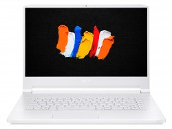 Ноутбук Acer ConceptD 7 CN715-72G-758S Core i7 10875H/32Gb/SSD1Tb+1Tb/NVIDIA GeForce RTX 2080 Super 8Gb/15.6"/UHD (3840x2160)/Windows 10 Professional 64/white/WiFi/BT/Cam