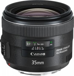 Объектив Canon EF IS USM (5178B005) 35мм f/2 черный