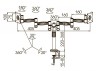 Кронштейн для мониторов ЖК Kromax OFFICE-3 серый 15"-32" макс.12кг настольный поворот и наклон