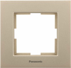 Рамка Panasonic Karre Plus WKTF08012BR-RU декоративная 1x пластик бронза (упак.:1шт)