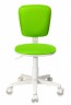 Кресло детское Бюрократ CH-W204NX салатовый 15-118 крестовина пластик пластик белый