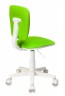 Кресло детское Бюрократ CH-W204NX салатовый 15-118 крестовина пластик пластик белый