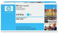 Картридж лазерный HP 645A C9731A голубой (12000стр.) для HP 5500/5550dn/5550dtn/5550hdn/5550n
