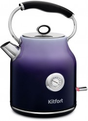 Чайник электрический Kitfort КТ-679-3 1.7л. 2200Вт фиолетовый (корпус: нержавеющая сталь)