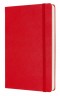 Блокнот Moleskine CLASSIC EXPENDED QP060EXPF2 Large 130х210мм 400стр. линейка твердая обложка красный