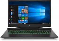 Ноутбук HP Pavilion Gaming 17-cd1051ur Core i5 10300H/16Gb/SSD512Gb/NVIDIA GeForce GTX 1650 4Gb/17.3"/IPS/FHD (1920x1080)/Windows 10/black/green/WiFi/BT/Cam
