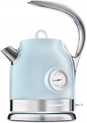 Чайник электрический Kitfort КТ-694-2 1.7л. 2200Вт голубой (корпус: нержавеющая сталь)