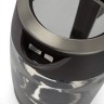 Чайник электрический Midea MK-8003 1.7л. 2200Вт нержавеющая сталь/черный (корпус: нержавеющая сталь/стекло)