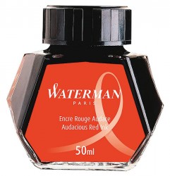 Флакон с чернилами Waterman 51063 (S0110730) красные чернила 50мл для ручек перьевых