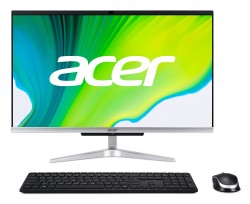 Моноблок Acer Aspire C24-963 23.8" Full HD i3 1005G1 (1.2)/8Gb/SSD256Gb/UHDG/Endless/GbitEth/WiFi/BT/65W/клавиатура/мышь/Cam/серебристый 1920x1080